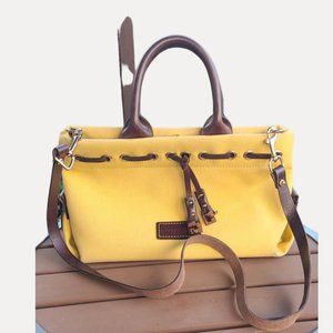 Yellow Canvas Tote